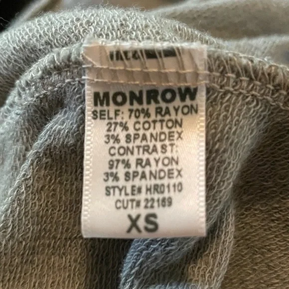 Monrow NWT super soft puff sleeve jumpsuit - Picture 6 of 7